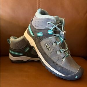 Kids Keen Targhee Mid Waterproof Hiking Boots